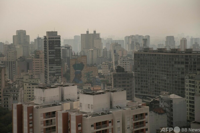 ブラジル森林火災の煙、主要都市や隣国にも