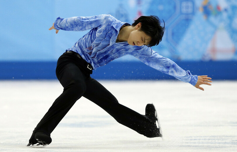 フィギュア団体戦・男子SPで首位の羽生、ソチ五輪