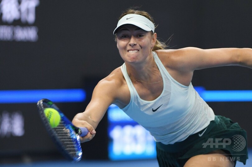 シャラポワが中国OP初戦突破、全米で敗れたセバストワに雪辱