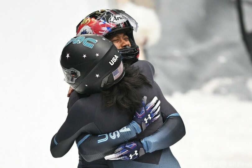 米ボブスレー選手、黒人最多となる冬季五輪5個目のメダル獲得