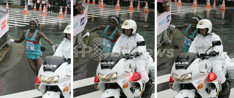 ＜東京マラソン2007＞ジェンガ 男子の部を制し優勝 - 東京