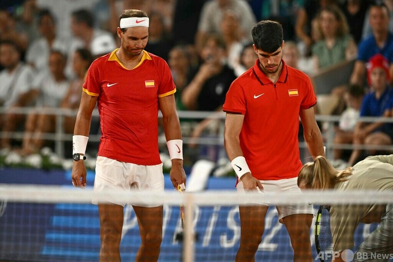 ナダル、ダブルス敗退でパリ五輪終了 最後のローラン・ギャロスか