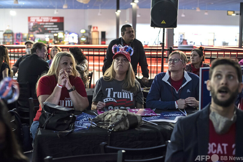 トランプ氏、激戦州テキサスで勝利 米報道