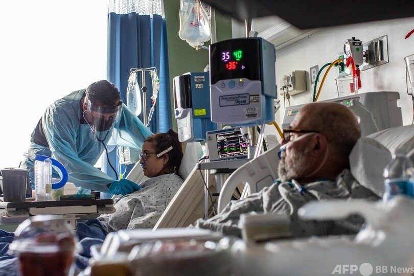 米コロナ、24時間で3936人死亡 過去最多