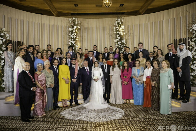 ヨルダンのイマン王女が挙式 ギリシャ系投資家の男性と