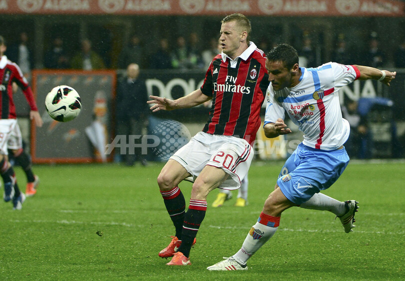 ミラン、パッツィーニの活躍でカターニアに逆転勝利