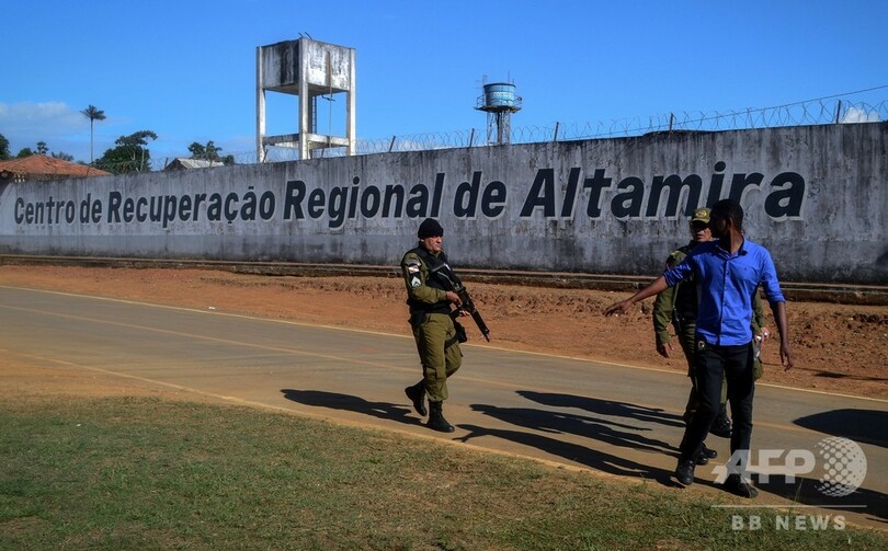 ブラジル刑務所で暴動、死者57人 うち16人は頭部切断