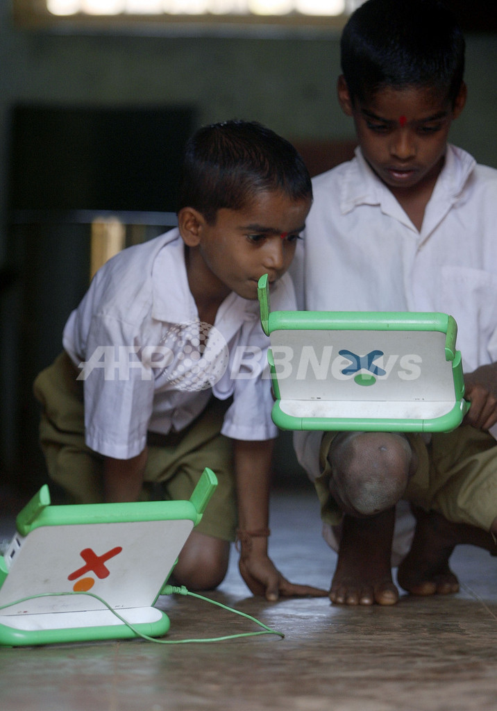 途上国の子どもたちへのPC支援「OLPC」、インドでも始動