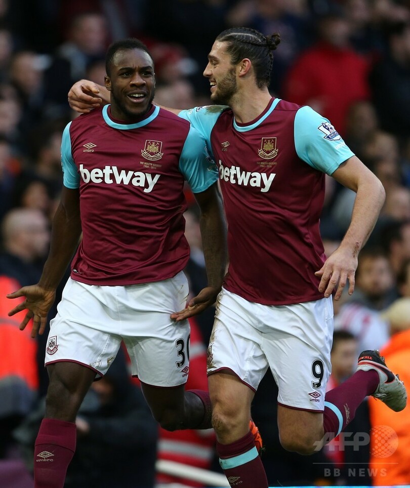 ウェストハムが6位に浮上、リバプールは3連勝ならず