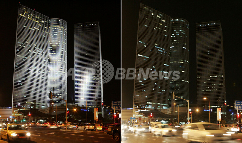 皆で足こぎ発電だ! テルアビブの「地球に優しいコンサート」