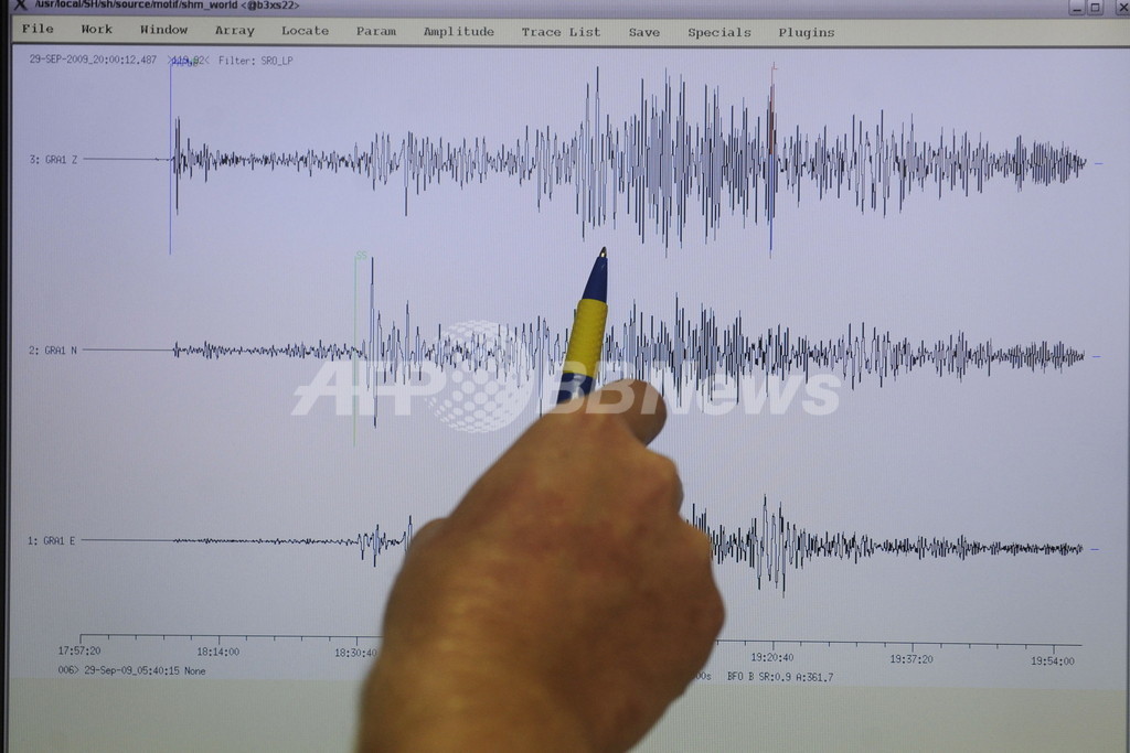 パプアニューギニアでM6.5の地震、USGS パプアニューギニアでM6.5の地震、USGS