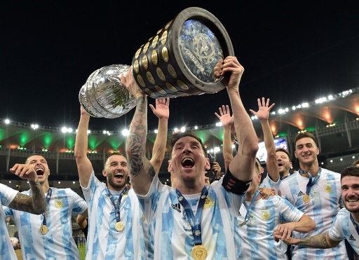アルゼンチンがコパ・アメリカ制覇、メッシ念願の代表初タイトル 写真 