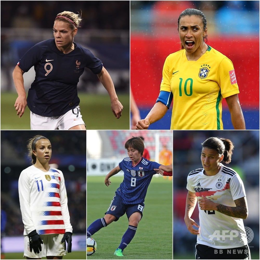 女子サッカーw杯フランス大会 注目すべき5人の選手 写真1枚 国際ニュース Afpbb News