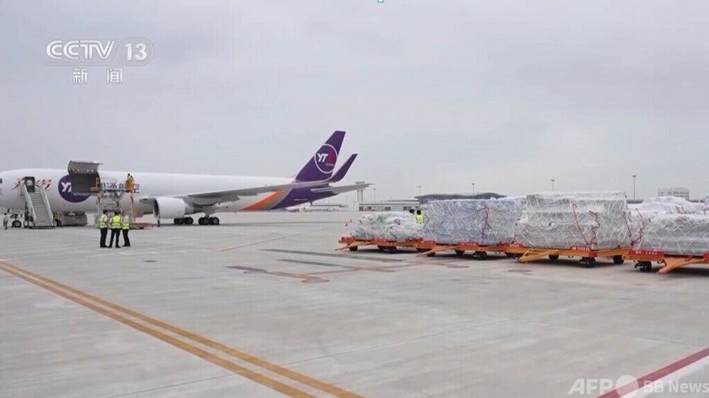 1～5月 中国で国際航空貨物輸送路線80本を新設