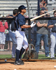 米大リーグ（MLB）、ニューヨーク・ヤンキース（%%New York Yankees%%）は18日、野手陣がフロリダ州タンパのジョージ・M・スタインブレナー（George M. Steinbrenner Field）で行われているキャンプに合流し練習を開始した。写真は打撃練習に臨むアレックス・ロドリゲス（%%Alex Rodriguez%%）。(c)AFP/Getty Images/Al Messerschmidt