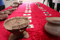 金蘭寺遺跡から出土した遺物（2020年4月14日撮影）。(c)Xinhua News