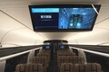 開発された国際高速列車用フリーゲージトレイン内部の様子（2020年12月4日撮影）。(c)Xinhua News