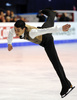 フィギュアスケート欧州選手権（ISU European Figure Skating Championships 2013）は26日、クロアチアのザグレブ（Zagreb）で行われ、男子シングル・フリースケーティング（FS）では、スペインのハビエル・フェルナンデス（Javier Fernandez）が合計274.87点で優勝を飾った。

演技に臨むスペインのハビエル・フェルナンデス（Javier Fernandez、2013年1月26日撮影）。(c)AFP/ATTILA KISBENEDEK