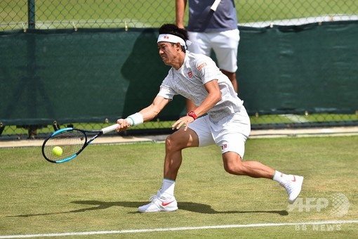 ウィンブルドン開幕前日 錦織、フェデラーらが会場で調整 写真38枚 国際ニュース：AFPBB News