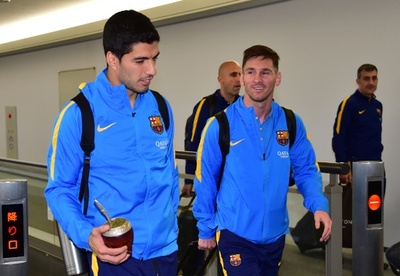 クラブW杯出場のFCバルセロナが来日