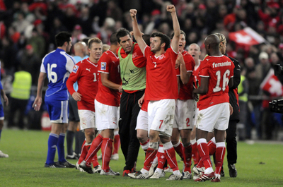 スイス イスラエルと引き分けて本大会出場を決める、W杯予選