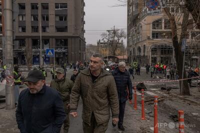 ロシアのミサイル攻撃で2人死亡、54人負傷 キーウ市長