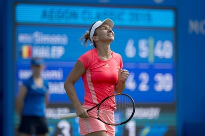 ハレプがエイゴン・クラシック初戦突破、芝で好感触を得る