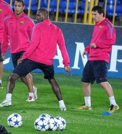 足首負傷のメッシ カザニ戦遠征メンバーに