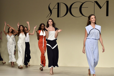 中東ドバイでファッションショー