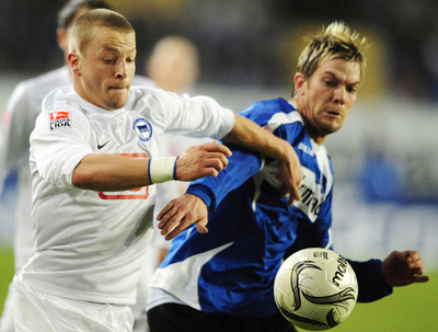 ヘルタ・ベルリン アウェーでビーレフェルトと引き分ける