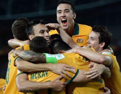 オーストラリア、4得点を奪い準々決勝進出を決める アジアカップ