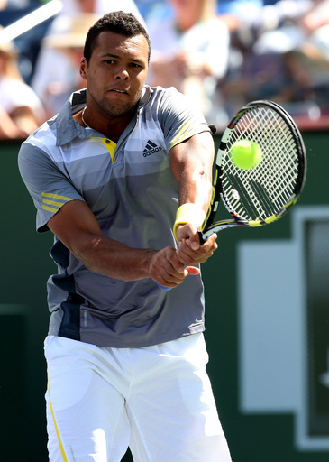 ジョコビッチがツォンガに圧勝、4強へ BNPパリバ・オープン