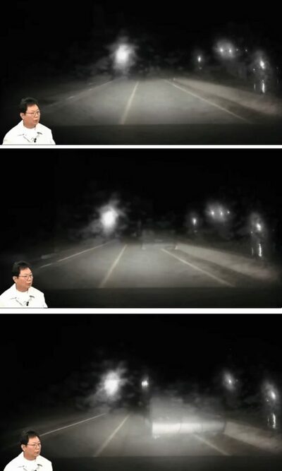 真夜中・車線上・無反射・黒い車…韓国・衝突した車の運転手「避けようがない！」