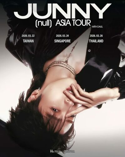 JUNNY、3月にアジアツアー開催決定…北米に続くグローバル展開