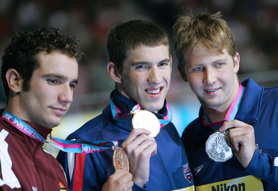 ＜第12回世界水泳選手権＞競泳、フェルプス 男子100メートルバタフライを制し6個目の金メダル獲得 - オーストラリア