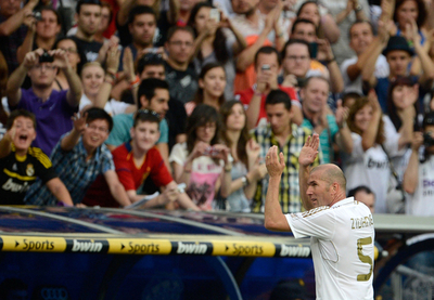 レアル・マドリードとマンチェスター・ユナイテッドのOBが慈善試合