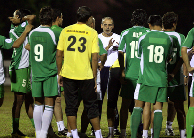 イラク代表 サウジアラビアとの決勝戦に向け練習