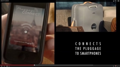 スマートスーツケース「Pluggage」、まもなく商品化