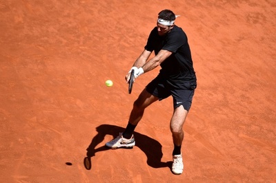 デルポトロは3回戦敗退、予選勝者に逆転負け マドリードOP