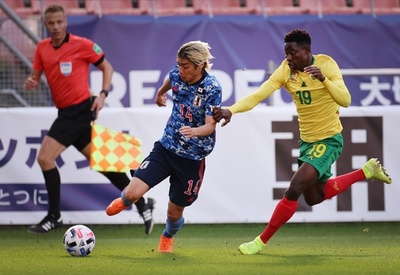 日本はカメルーンとスコアレスドロー 国際親善試合