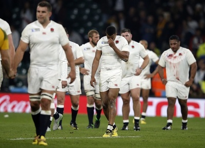 地元イングランドの敗退決定、豪が8強進出 ラグビーW杯