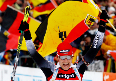 ＜バイアスロン世界選手権2007＞女子4x6キロメートルリレー、ドイツが金メダルに輝く - イタリア