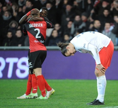 PSG、ギャンガンに敗れリーグ戦初黒星