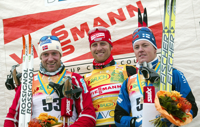 タイヒマン 第4戦・男子個人15キロメートル・クラシカルを制しシーズン2勝目