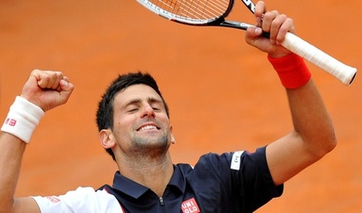 ジョコビッチがフェレールに勝利、ラオニッチとの準決勝へ イタリア国際