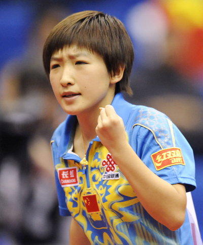 劉詩ウェン 女子シングルス準決勝進出、世界卓球