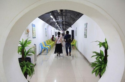 防空壕を市民の「納涼」のため無料開放 南京市