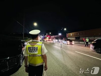 韓国・抱川での飲酒運転、2日間の摘発ゼロ…頻繁な取り締まりで予防効果