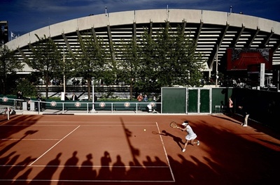 奈良くるみが2日がかりの一戦制す、セレーナとの2回戦へ 全仏OP