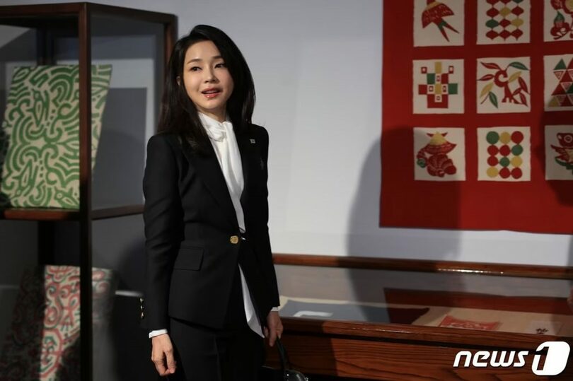 キム・ゴニ（金建希）氏＝大統領室提供(c)news1